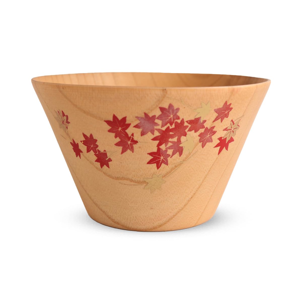 

Natural Wood Autumn x Current Model J-kitchens Bowl, Leaves, 11.5 6.8cm,
