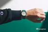 Champion R05A-502VK Solar Analog Waterproof Watch with Urethane Band, Green