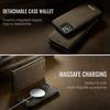 For iPhone 14 Case CASEME C49 Compatible with MagSafe RFID Blocking Detachable Wallet Leather Phone Cover