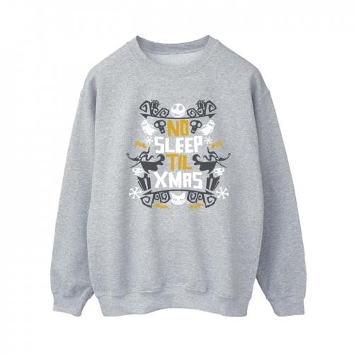 The Nightmare Before Christmas Womens/Ladies No Sleep Till Christmas Sweatshirt