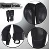 Riding Boot Cover Equestrian Half Chap Leg Protector Shoe with Side Zipper Breathable And for