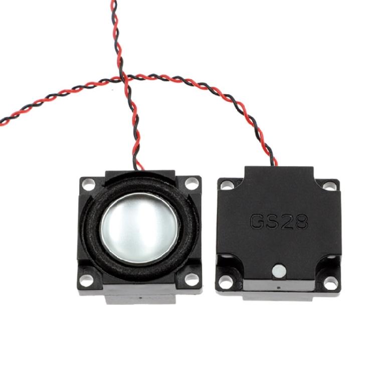 

Improve Sound Performances 28x28mm Magnets Speakers, Metal Housing, High Sensitivity for Superior Sound Quality For Home 1