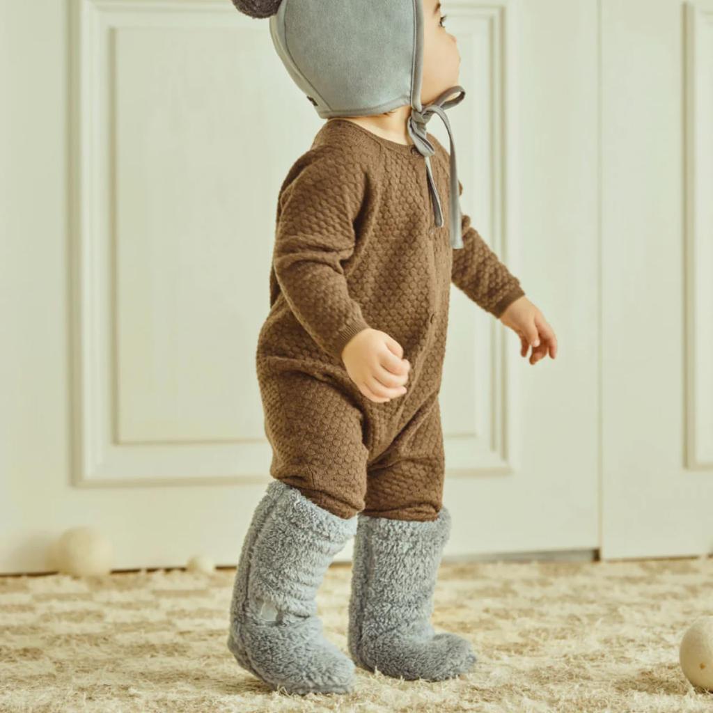 Konny Baby Cold Weather Winter Baby Booties 6M [Konny] Booties, Socks, Socks,