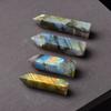 Exquisite Natural Labradorite Quartz Obelisk Crystal Wand For Spiritual Growth Gift