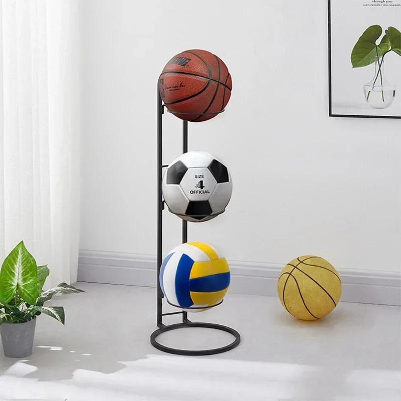Indoor Children Basketball Storage Rack Put Ball Football Storage Basket Placed Rack Kindergarten Volleyball Stand Holder Space