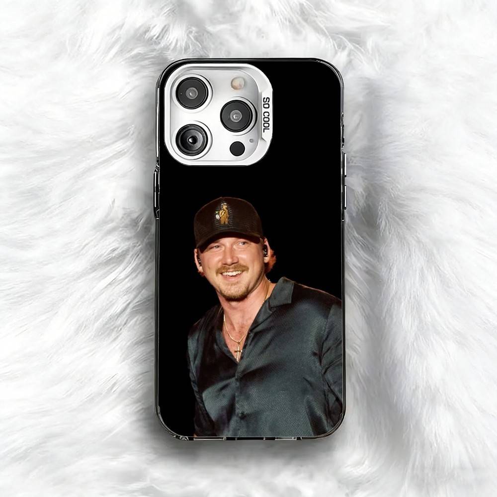 

Singer M-Morgan W-Wallen Phone Case For iPhone 16 17 15 14 12 13 Pro Max Black Color Shockproof Cover iPhone17