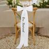 Reserved Chair Bow Ribbon Memorial Wedding Sign Ceremony Reception Decoration Bachelorette Party Seating Marker Ribbon