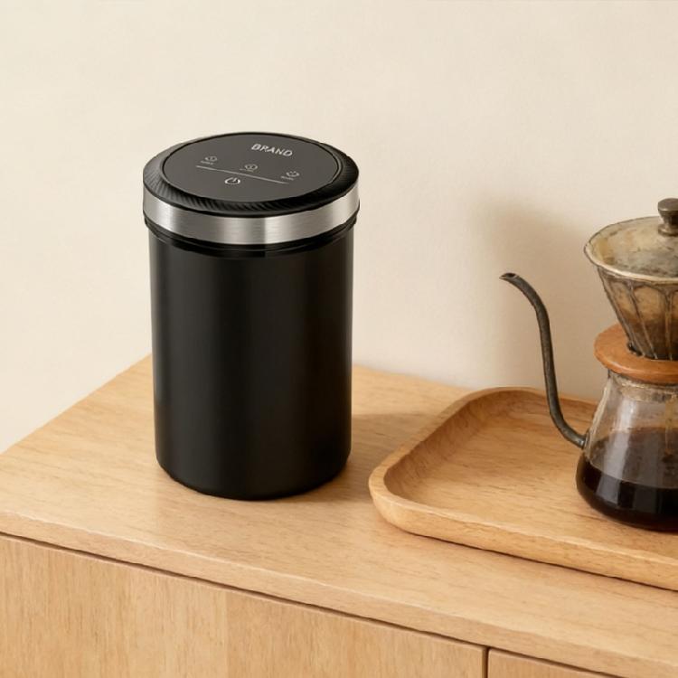Innovative Rechargeable Vacuum Preserver Canister Storage Container For Coffee Beans And Dry Food