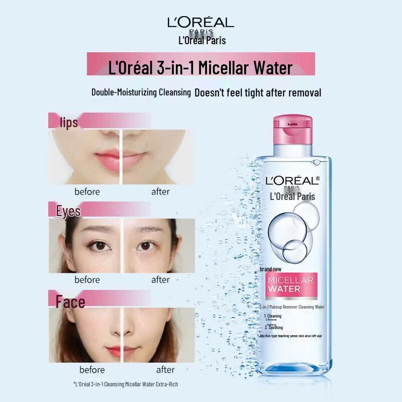 L'Oreal 3-in-1 Hydrating Micellar Cleansing Water