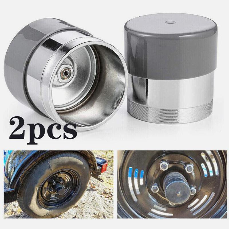 2Pcs 1.98'' Trailer Bearing Protector Rubber Dust Covers Oiler Caps Replacement Boat Wheel Hub Cap Bearing Seal RV Accessories