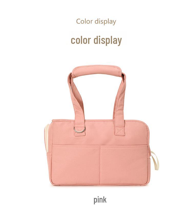 Korean Fashion Portable Pet Bag: Handheld, Crossbody, or Single Shoulder Backpack for Cats and Dogs – Breathable Design
