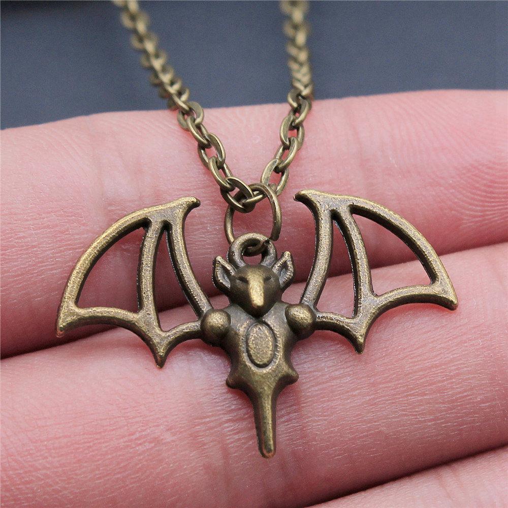 Dragon Snake Spider Gothic Pendant Antique Bronze Metal Daughter Choker Necklace Hot Sale