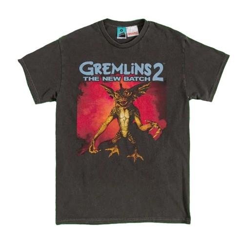 Gremlins 2 Unisex Adult Stripe Vintage Washed T-Shirt