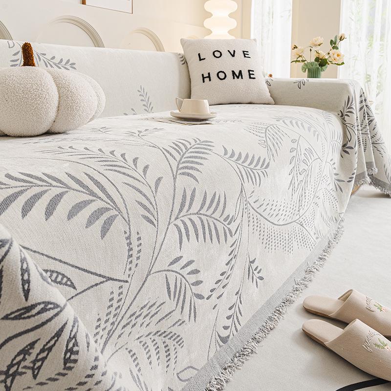 Universal Chenille Sofa Cover: Anti-Scratch, Full Wrap, Four Seasons