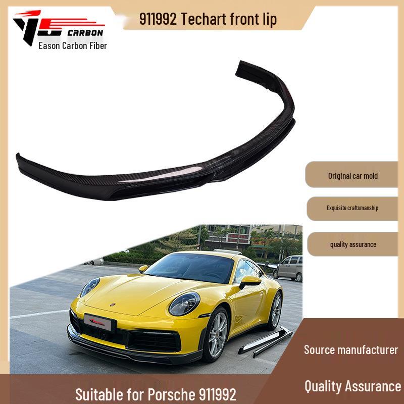 TechArt Style Front Lip & Splitter for Porsche 911/992 (2019-ON)