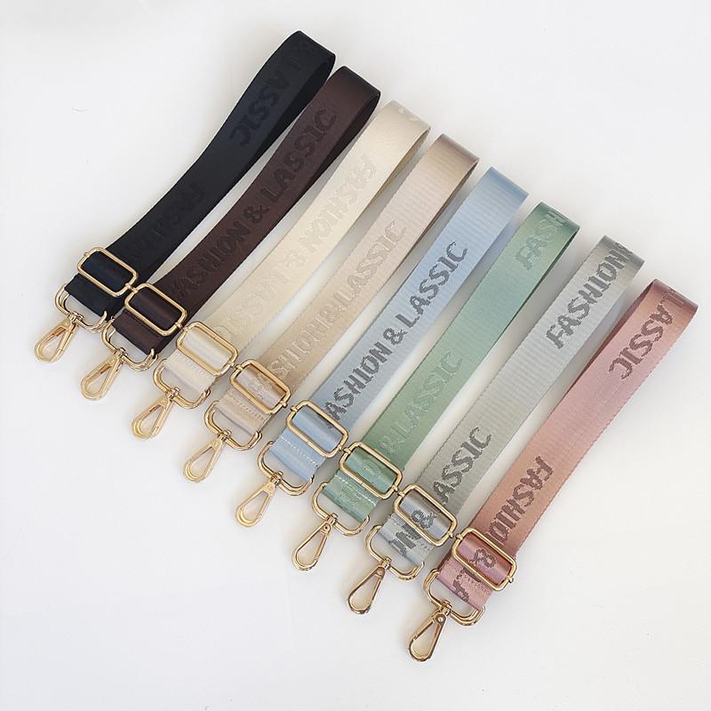 Nylon Bag Accessories Versatile Webbing Single Shoulder Oblique Span Long Shoulder Strap Adjustable 3.8 Wide Bag Strap