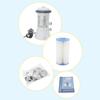 Water Filter Pump 220v 530gal 3 Pin Plug Circulating Water Purifier Swimming Pool Cleaning Accessories