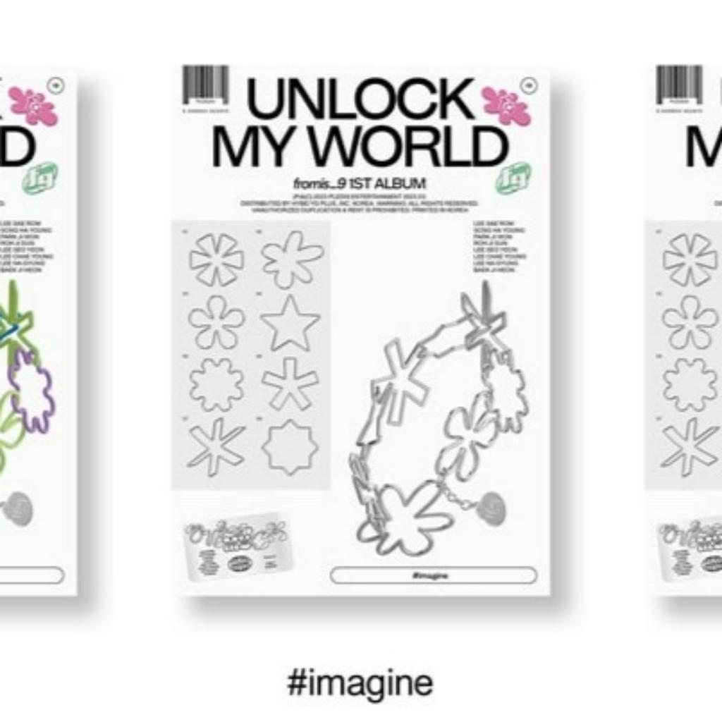 fromis_9 - Unlock My World / 1st Full Album