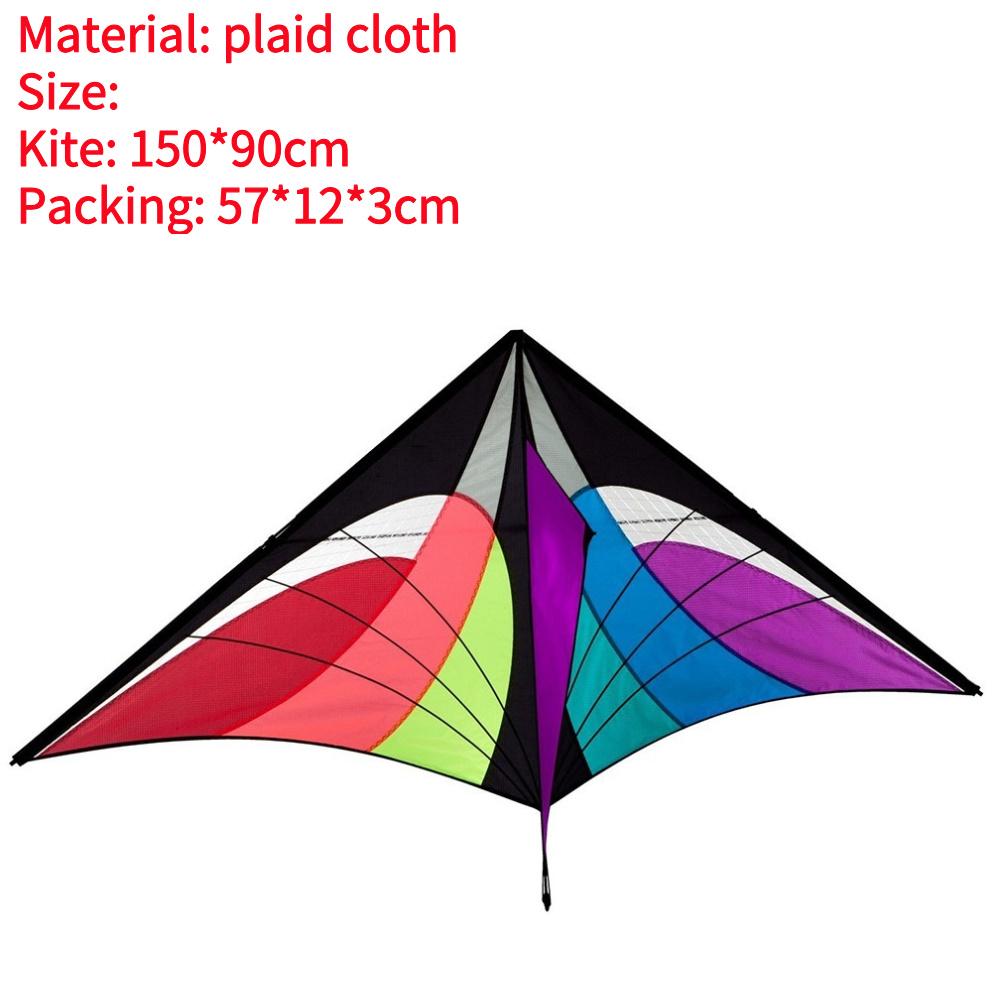 Pipa de Linha Única com Cauda Longa Pipa em Forma de Diamante Fácil de Voar Pipa de Voo Colorida Melhora a Coordenação para Crianças Brinquedos para Crianças