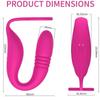 2-in-1 Thrusting Vibrating Prostate Massager With Cock Ring