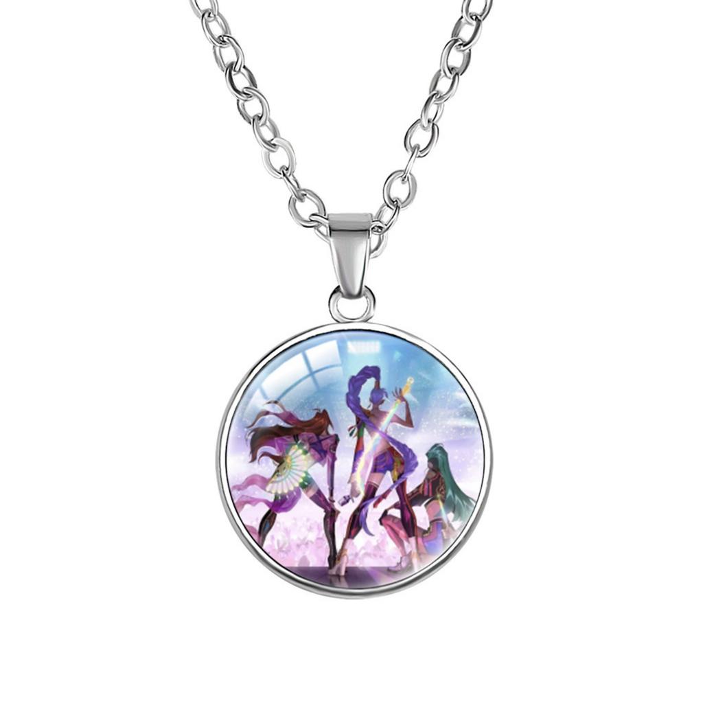 Necklace Crystal Pendant Collarbone Chain