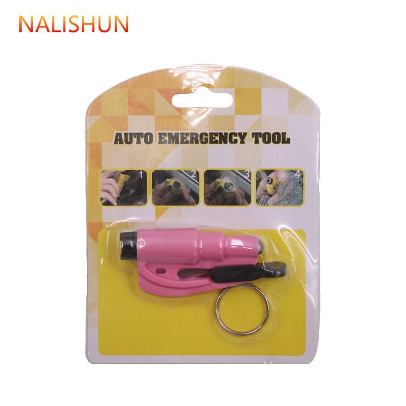

Компактный автомобильный аварийный молоток: Портативный брелок для спасения жизни с разбивателем стекла для удобного хранения и легкого использования.