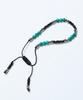 Knd Black & Green Turquoise Bead Bracelet