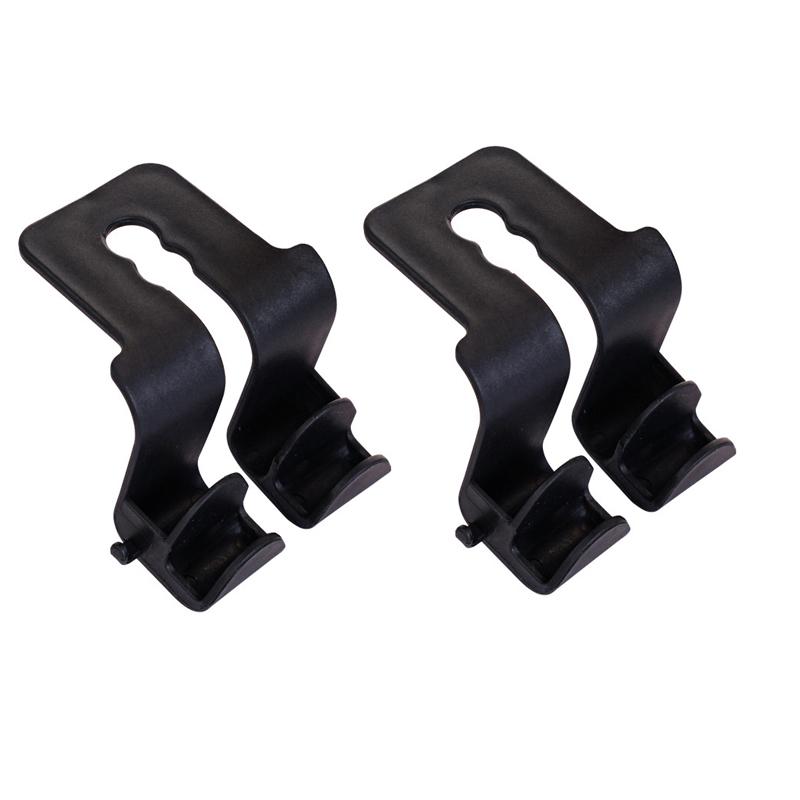 4Pcs Car Seat Back Hook Hanger Storage Box With Hook Bag Car Headrest Hanger Hook Storage For Phone Handbag Purse Bags Clothes