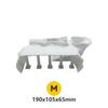Durable Cave Shape Fish Tank Cave Hiding House 3D Printing Artificial Roman Column Aquascaping Decor Aquarium Decor