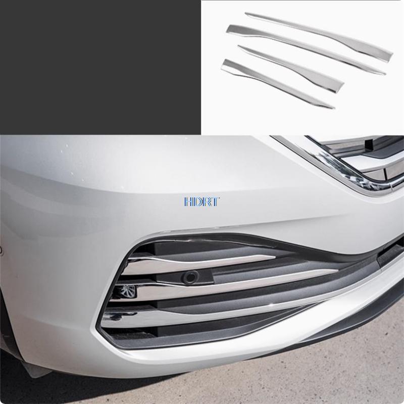 Car Styling Front Bumper Fog Light Frame Face Lamp Cover Trim Protector Decoration Accessories For Volkswagen VW Viloran +