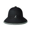 KANGOL Tropic Wide Brim Stripe K3397 Black