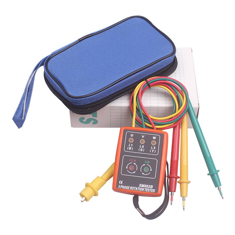 SM-852B Phase Sequence Meter Portable Tester