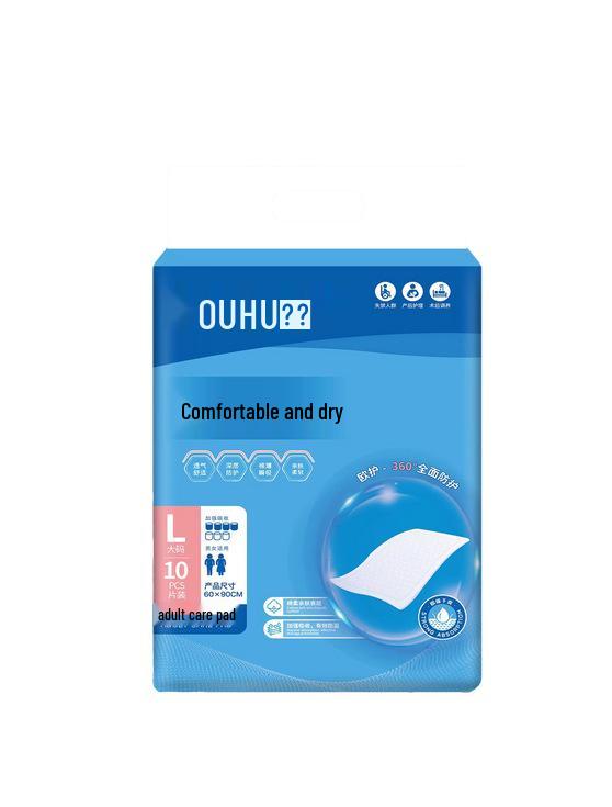 Large Disposable Waterproof Incontinence Pad for Adults and Elderly - 6x9