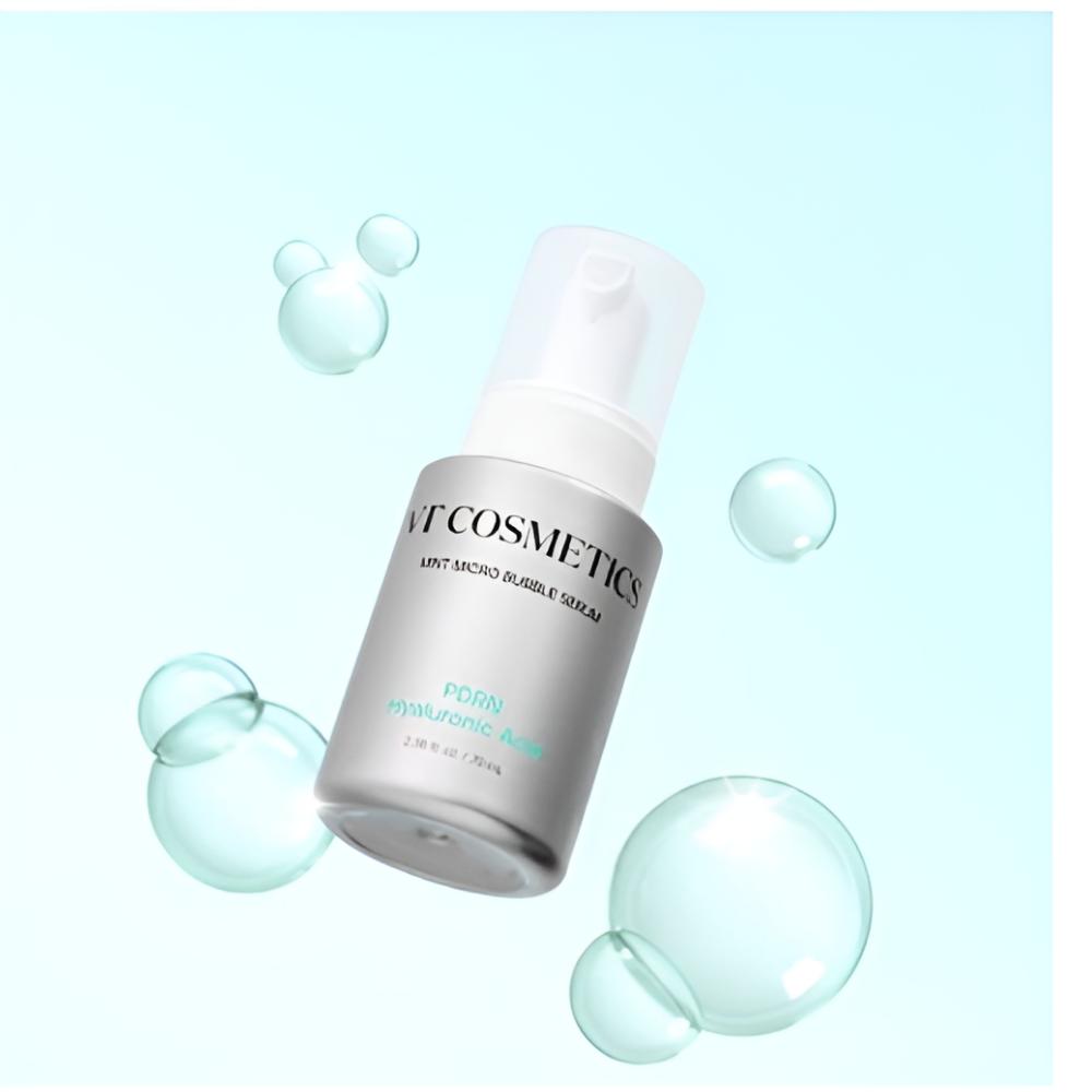 [VT COSMETICS] PDRN Hyaluronic Mint Micro Bubble Serum 70ml