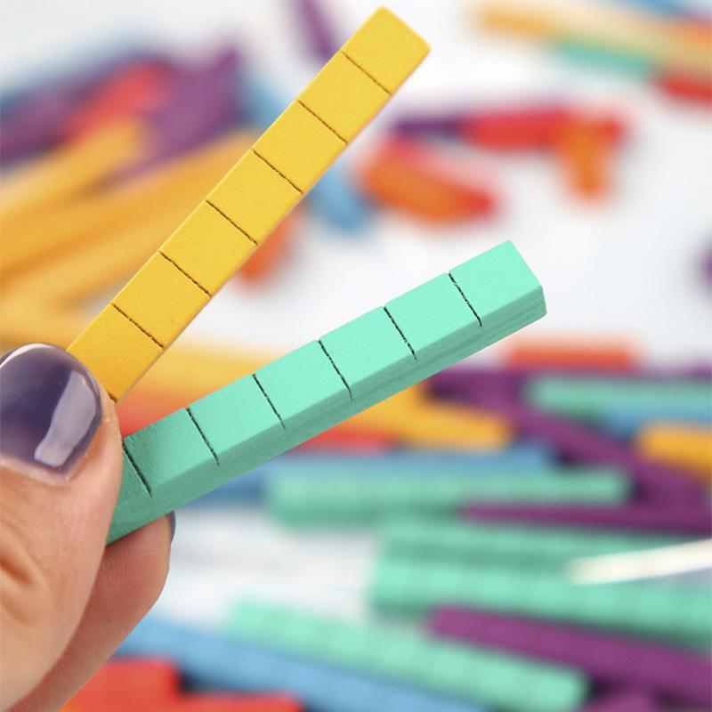 Деревянные игрушки Монтессори Спички Пазлы Игра DIY Математика Геометрия Настольная игра — фото 5