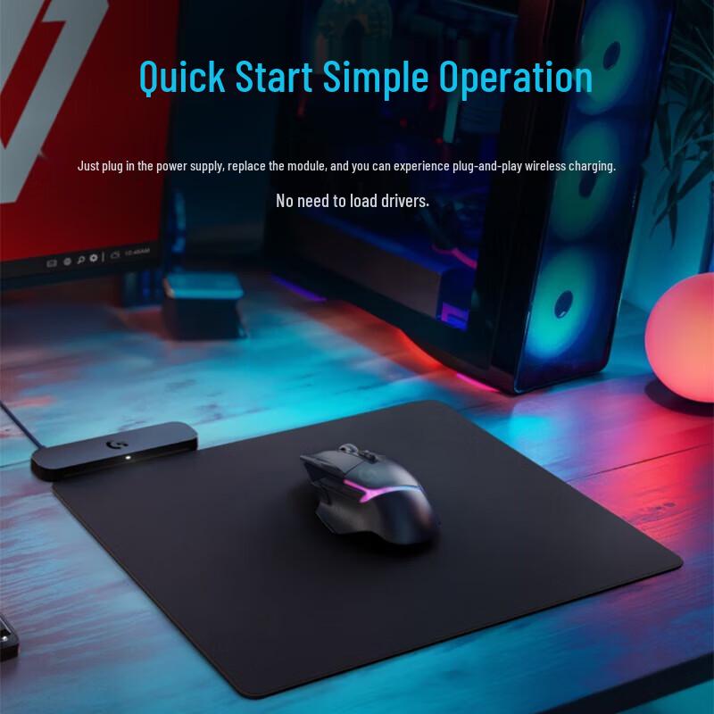 Logitech PRO X Superlight Wireless Gaming Mouse & Powerplay Bundle