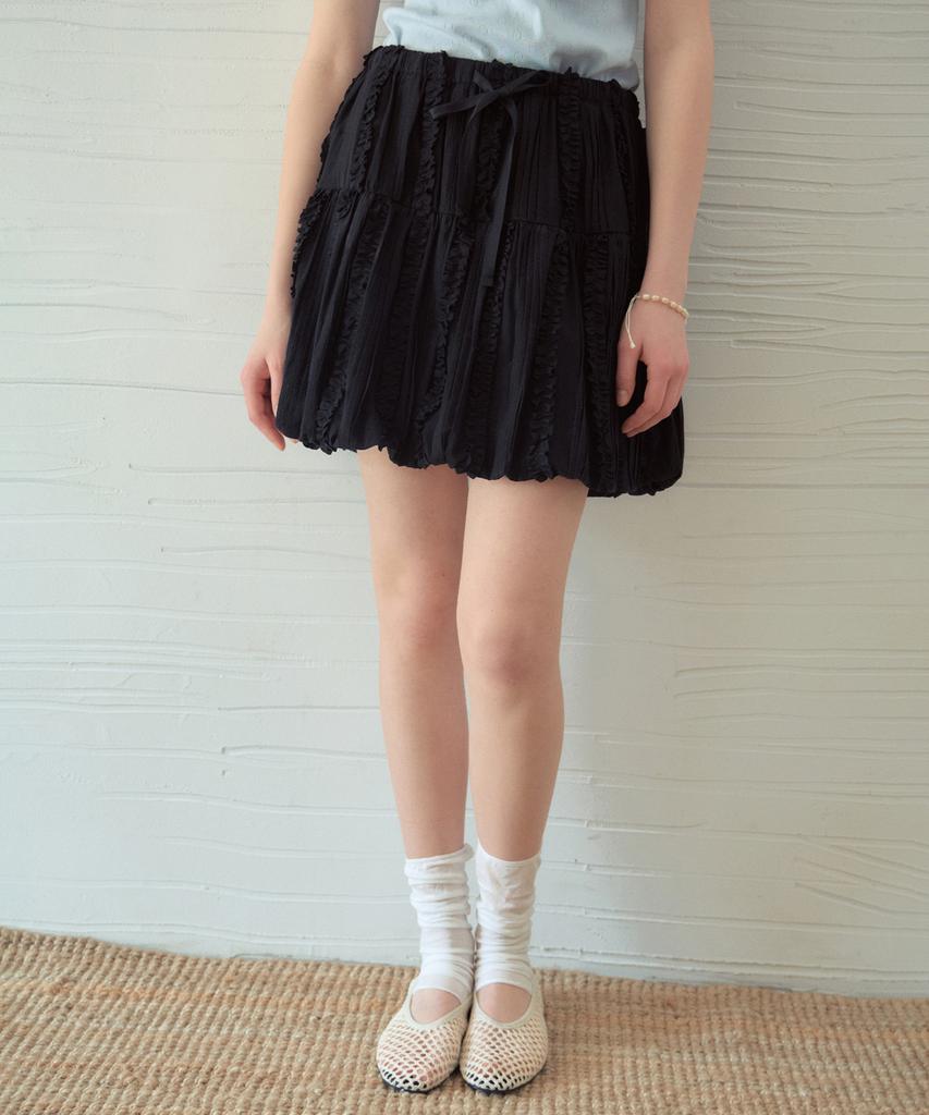 Aueonoseuteljia Sugar Pumpkin Skirt_Black(Ob6Sk08)