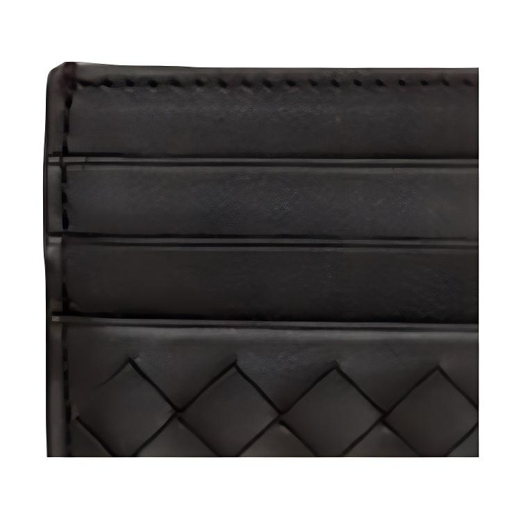 Bottega Veneta Intrecciato Classic Woven Design Leather Card Holder Men Accessories Brown 522326V47W12006