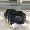 Casual Quilted Shoulder Bags for Women Korean Style Versatile Single oulder Bag Blogger Bag Commuter Folded Soft Leather Handbag