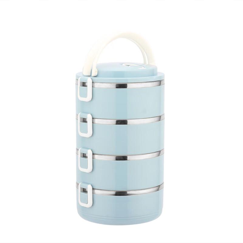 ZISIZ Japanese Style 304 Stainless Steel Insulated Lunch Box