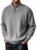Sweat à capuche en maille de laine pour homme Automne/Hiver 2025: Pull décontracté polyvalent à col montant