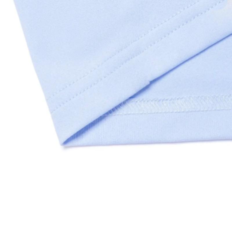 Li Ning Logo Letter Print Cool Quick-Dry Breathable Versatile Round Neck Pullover Short Sleeve T-Shirt Men T-Shirts Ice-River-Blue ATSU493-7