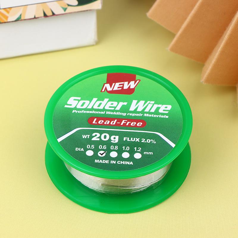 0,6/0,8/1 mm bleifreier Niedertemperatur-Flussmittelkern-Lötdraht Zinn Kein Waschen Kolophoniumkern-Lötdraht Sn99.3Cu0.7