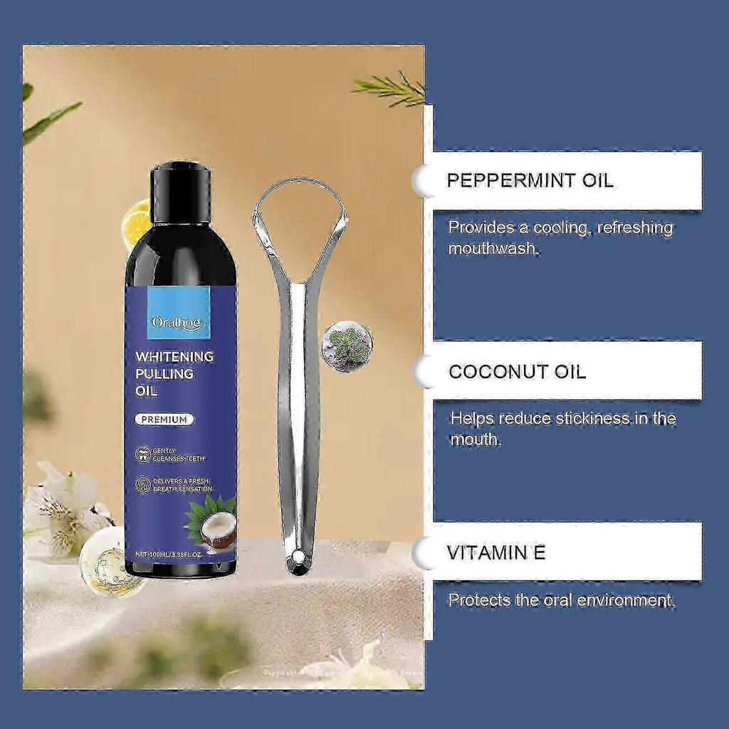 Coconut Oil Pulling Mouthwash for Oral Care