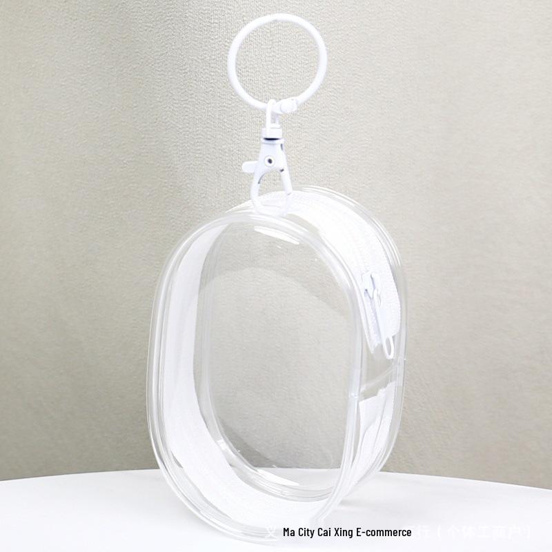 Compact Dustproof Storage Bag for Data Cables, Earphones, and Figurines