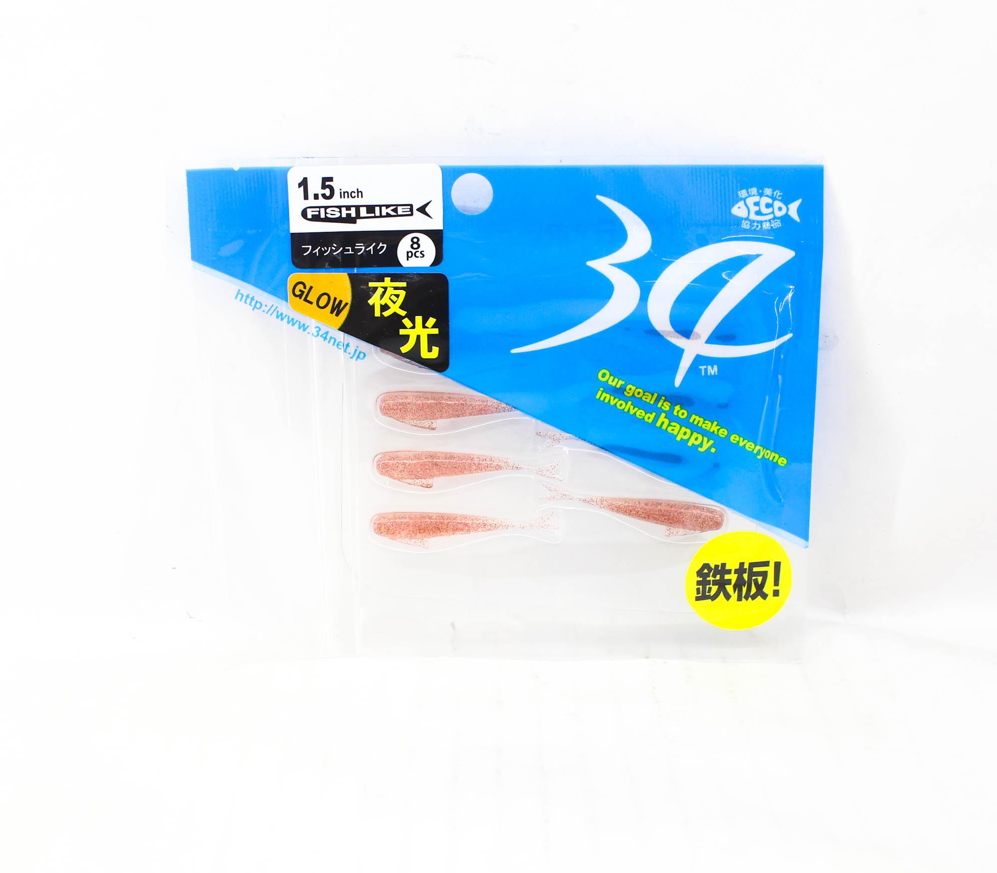 

Мягкая приманка Thirty Four Fishlike длиной 1,5 дюйма, 8 шт. в упаковке Ameiro (3590)