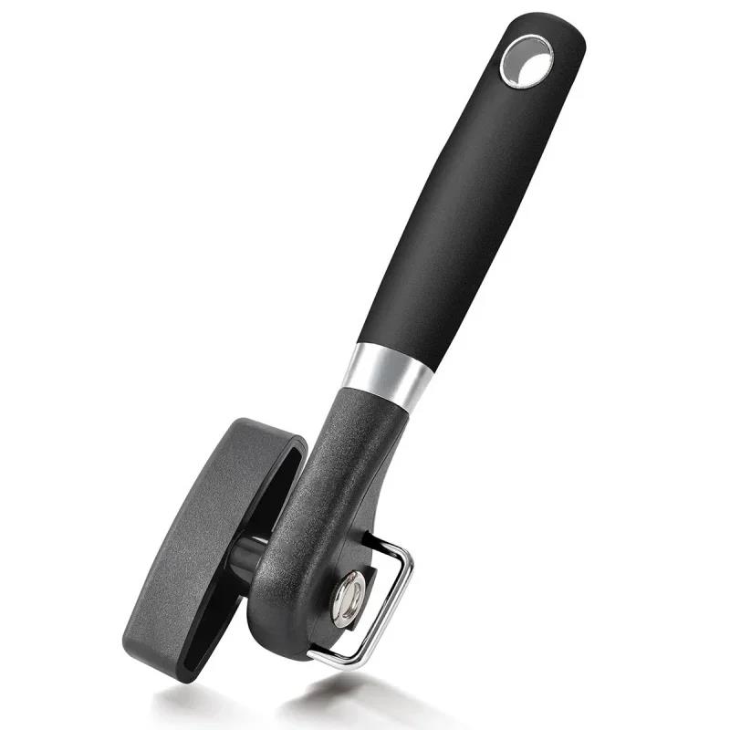 Plastic Hand-actuated Can Opener Safety Kitchen Tools Easy Grip Side Cut Opener for Cans' Lid Kitchen Gadgets