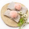 New parent-child autumn and winter warm headscarf set, mother and baby knitted wool headband, girls' headband