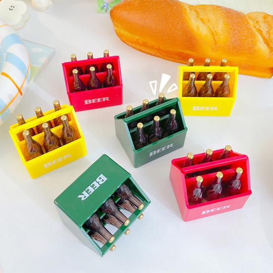 3D Beer Crate Bottle Opener Refrigerator Magnet Bottle Opening Tool Fridge Magnet