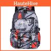 Chinese Pattern Stylish Boys Backpack With Large Storage For Daily Activities